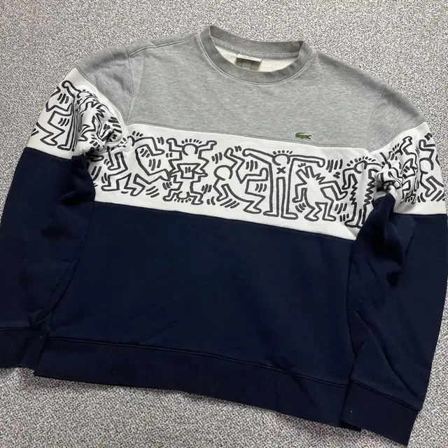 라코스테 x 키스해링 Lacoste Keith Haring 맨투맨