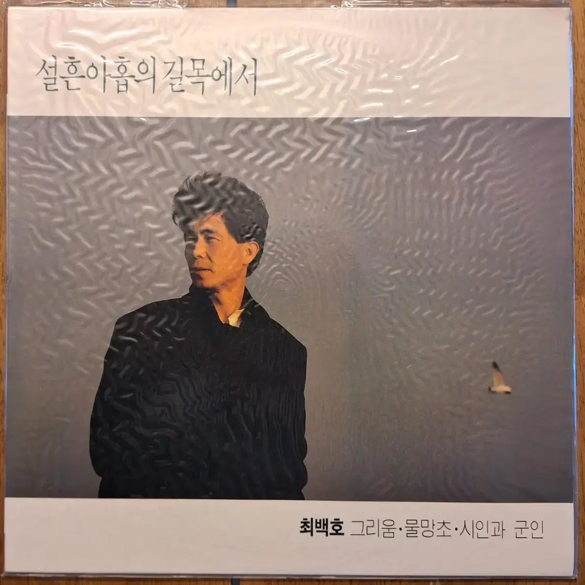 희귀음반/미개봉음반/초판/최백호 - 설흔아홉의 길목에서 LP