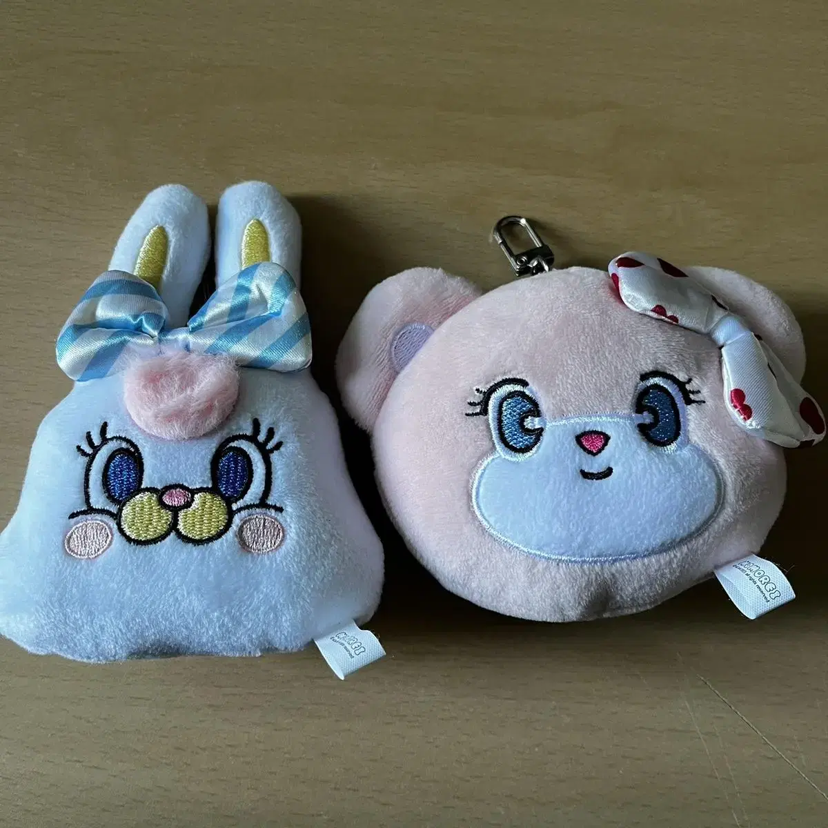 Momo Rey Rico Bunny Bear doll keyring in bulk of 2