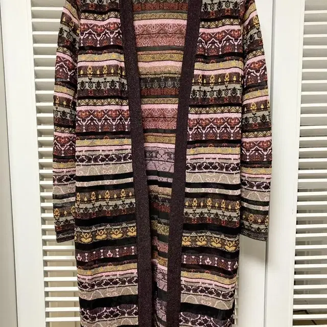 Missoni 미쏘니 글리터 롱 가디건