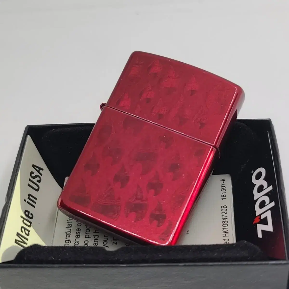 미개봉 정품 29824 ICED ZIPPO FLAME 새 지포라이터