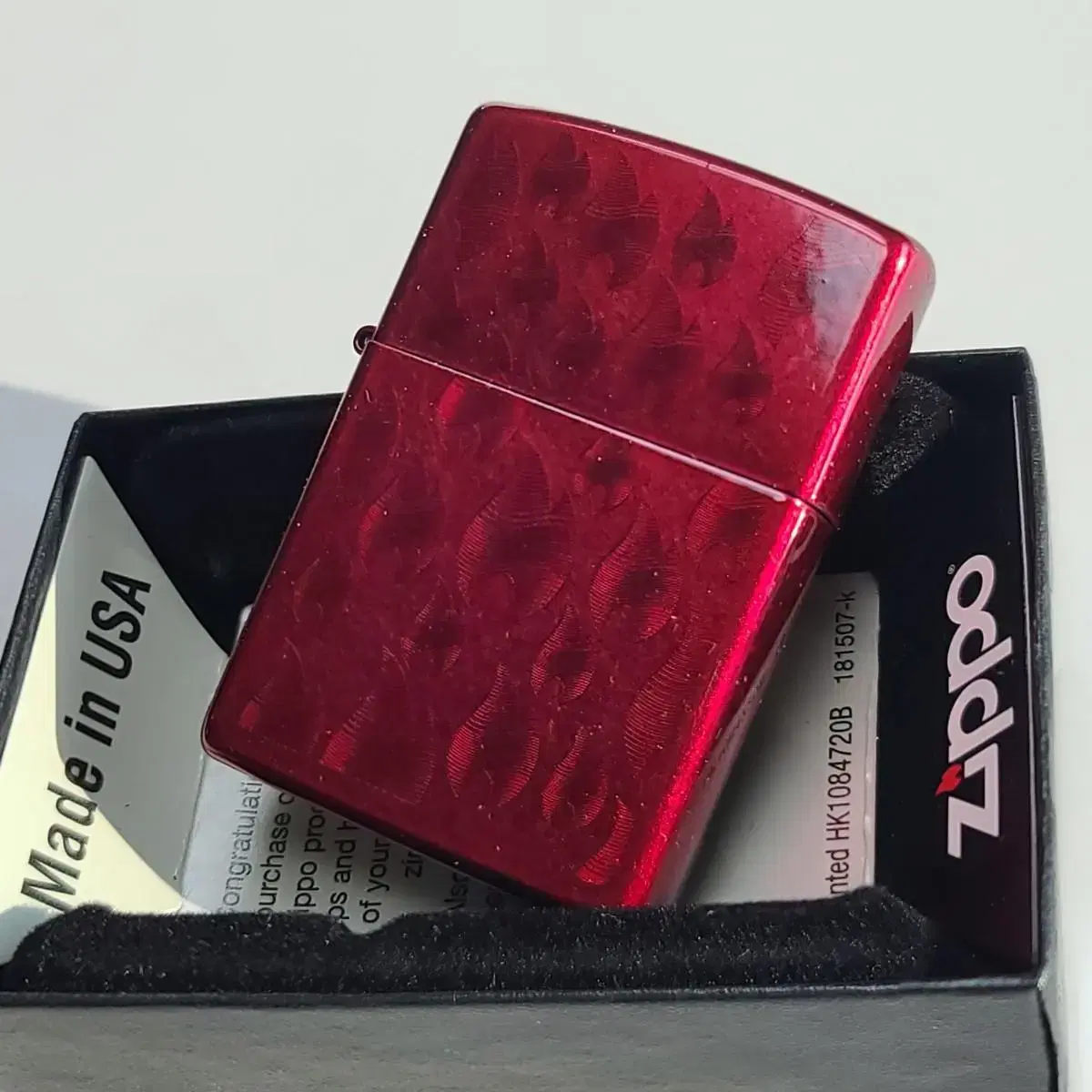 미개봉 정품 29824 ICED ZIPPO FLAME 새 지포라이터