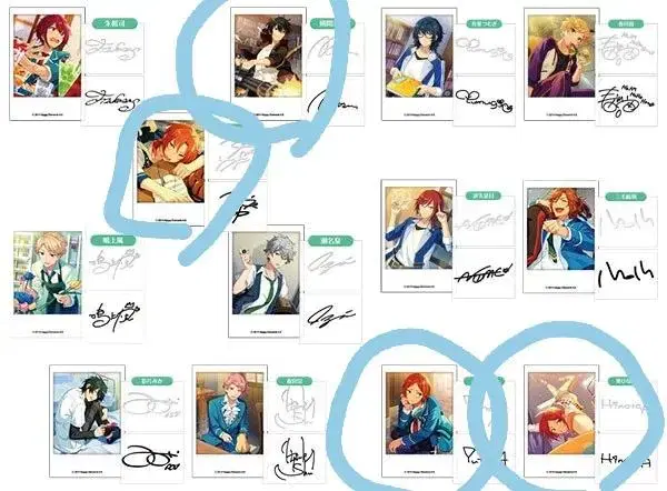 Angsta Signature Sticker ver.2 3rd Edition hinata Ritsu Leo Uta