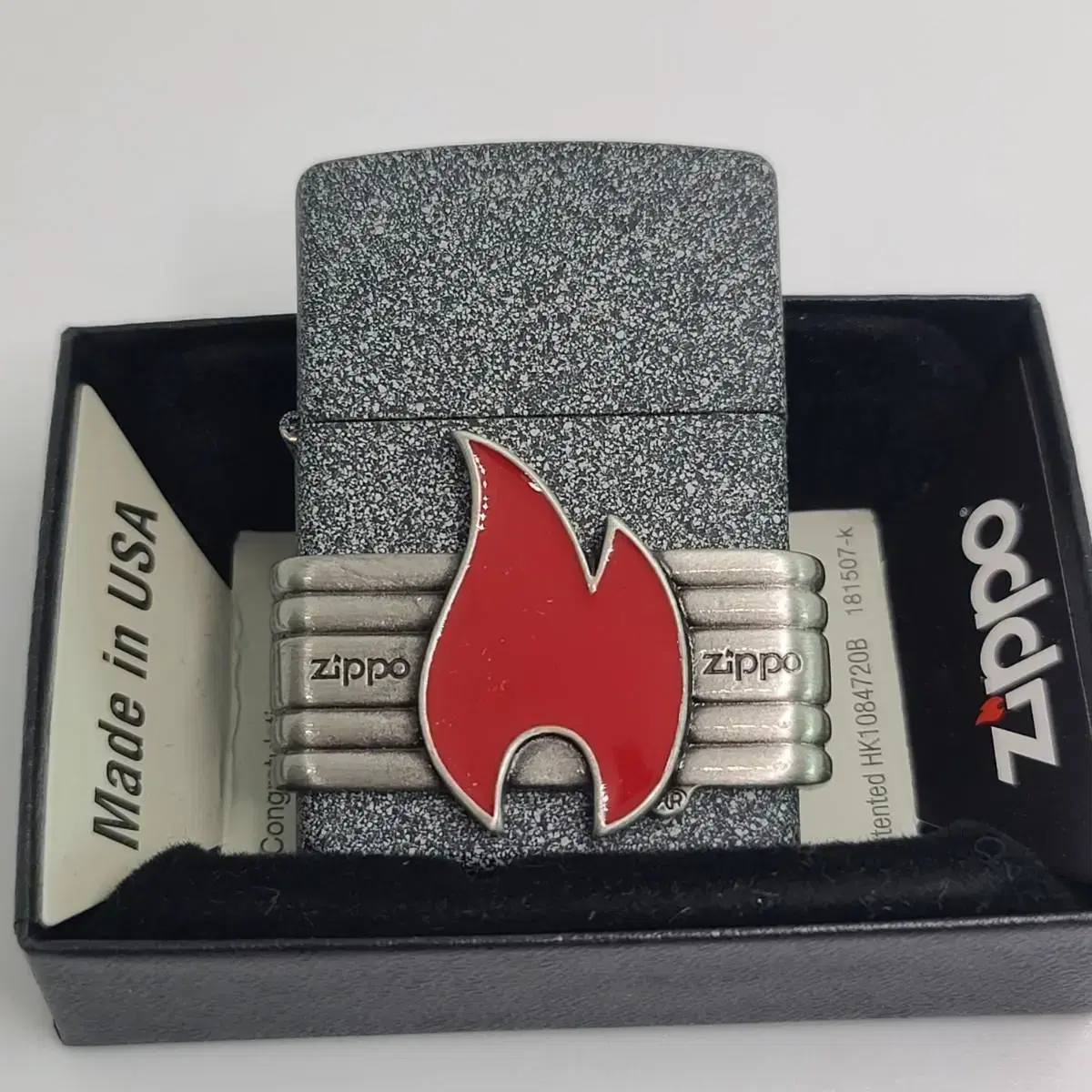 미개봉 정품 29663 ZIPPO RED VIN WRAP 지포라이터