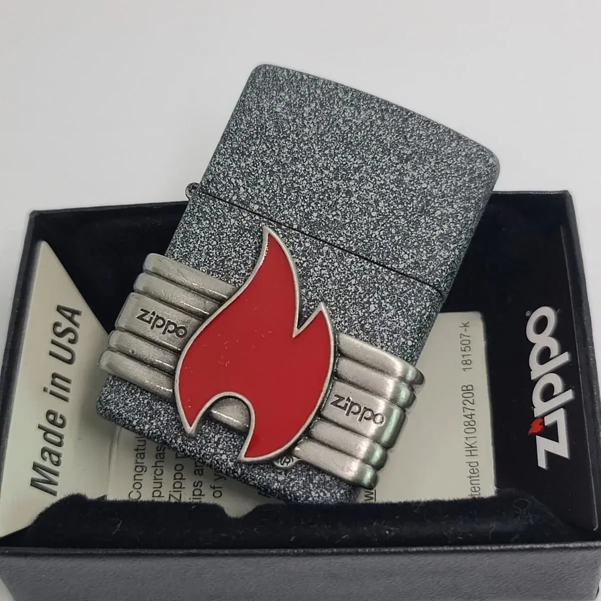 미개봉 정품 29663 ZIPPO RED VIN WRAP 지포라이터