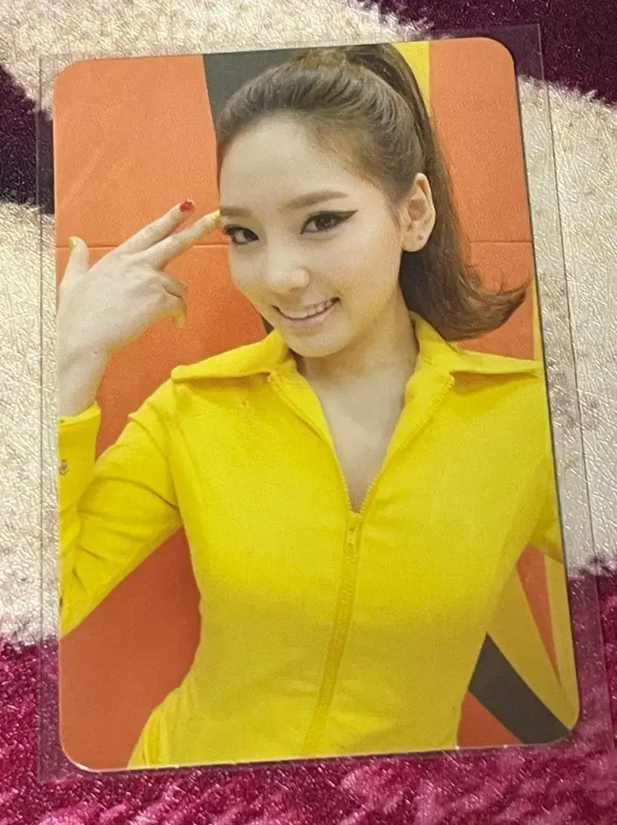 hoot taeyeon girls generation photocard wts