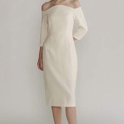 Lucirzu Off the shoulder dress 루시르주 원피스