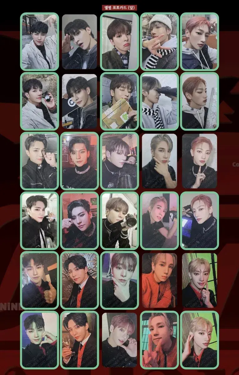 [VANNER] Capture the Flag AlbumPhotocard.