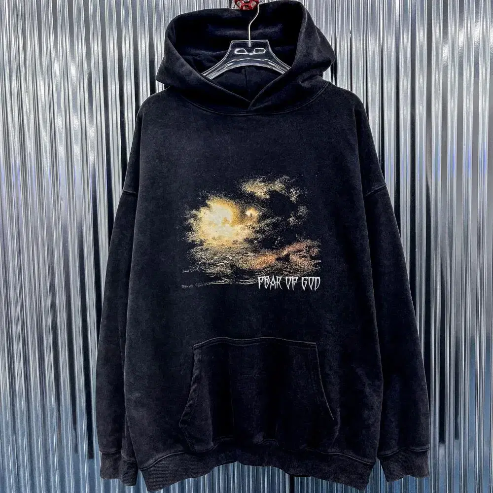 Pier of God Pigment Wash Printed Hoodie (Domestic XL) T64