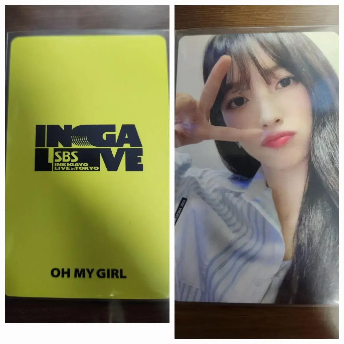 Oh my girl arin Japan authorization unreleased photocard