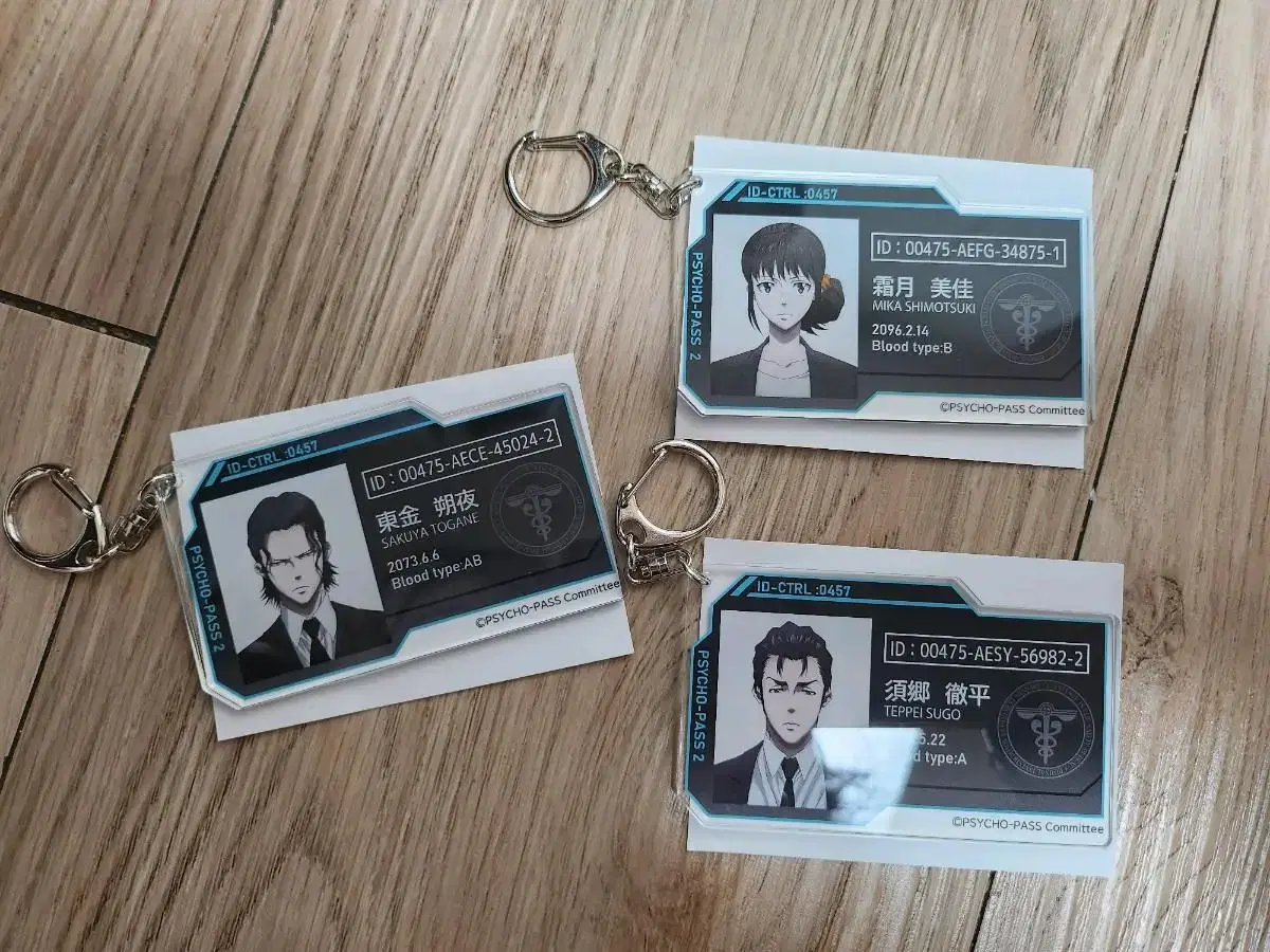 Psycho-pass Psycho-pass id kard acrylic keyring