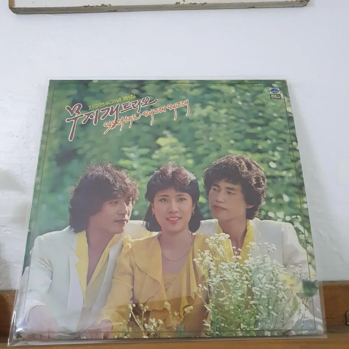 무지개트리오 지구전속제1집 LP  1981   잊으려해도  왜그래왜그래