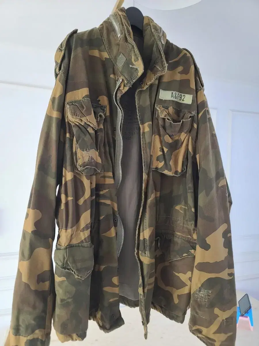 abercrombie & fitch military field jacket