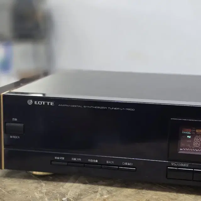 롯데 LT-7600 디지털 튜너 팝니다.