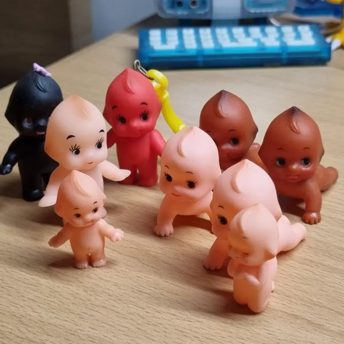 Kewpie Classic Vintage keyring Squishy Figures