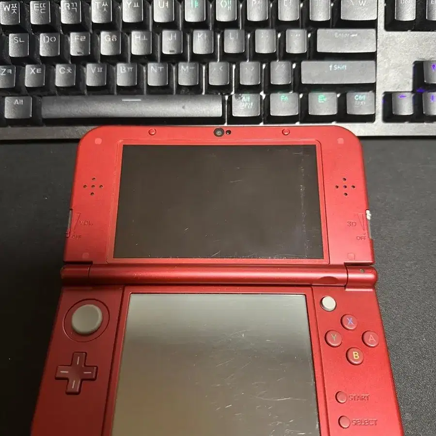 뉴 닌텐도 3ds xl+포켓몬Y,알파사파이어칩