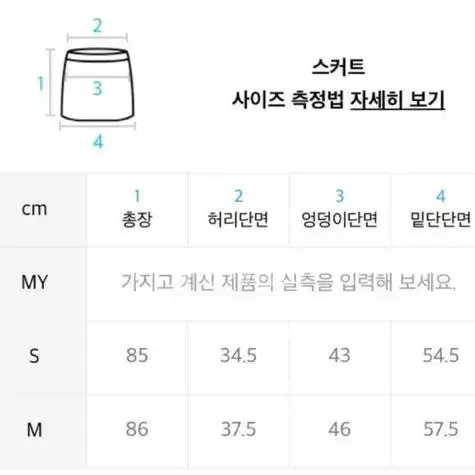 원가 14 러브이즈트루 카고 스커트 새상품