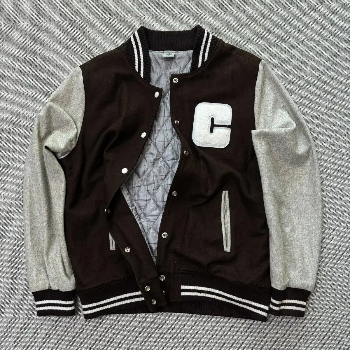 VARSITY C LOGO Baseball Jumper Stadium Varsity Jacket