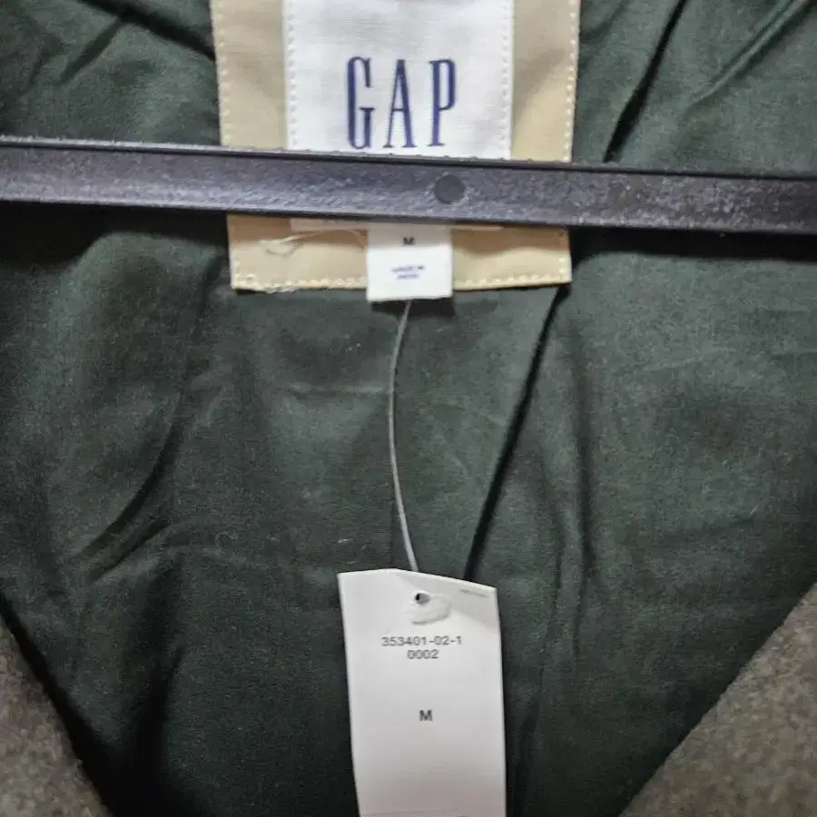 M GAP 후드 코트