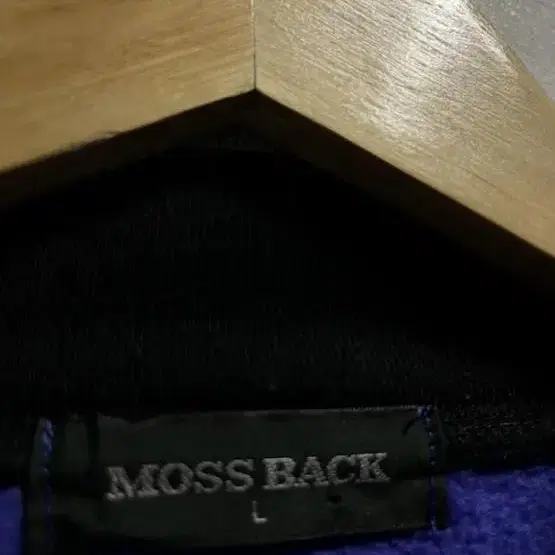 100-105 MOSS BACK 루즈핏 스웻 아노락 상의 정품