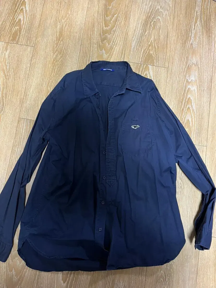 Naders Comfort Shirt Navy 4