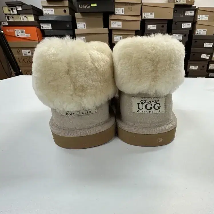 호주UGG 양털 미니부츠 265-270mm팜 새것