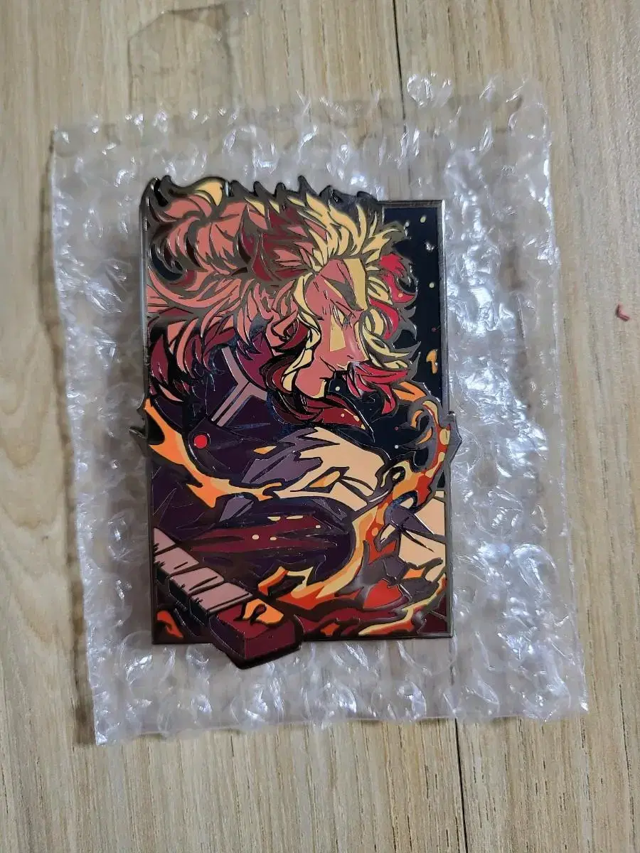 Demon Slayer Unofficial Overseas Badge Rengoku Badge