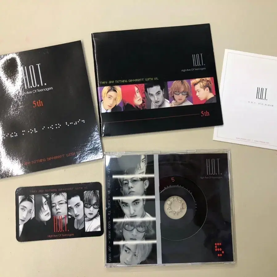 HOT 5집 CD