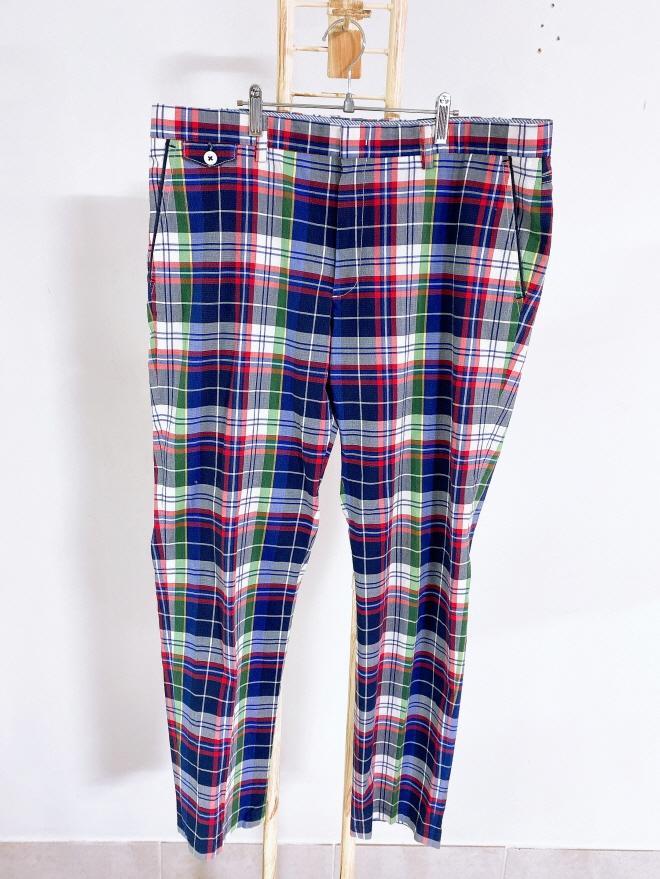 (Genuine) Lew's Castlegolf Checked Pants (Men's 37)