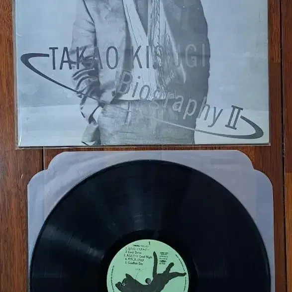 TAKAO KISUGI BIOGRAPHY 2LP 빽판