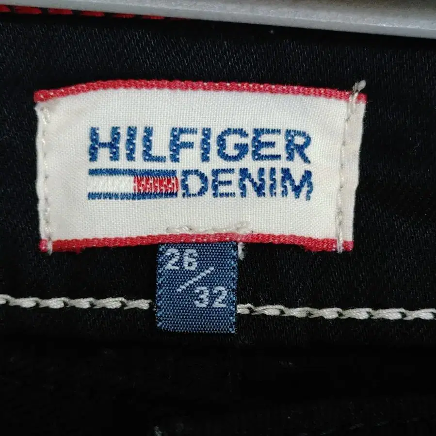 HILFIGER DENIM 힐피거 데님 여성 블랙 스판슬림진