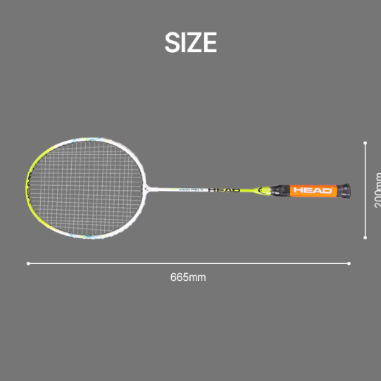 [새상품] 헤드 배드민턴 라켓 나노 PRO 실버그린