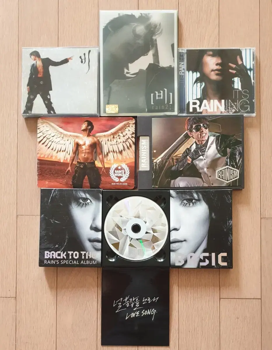 비(Rain) 2~5집 cd모음