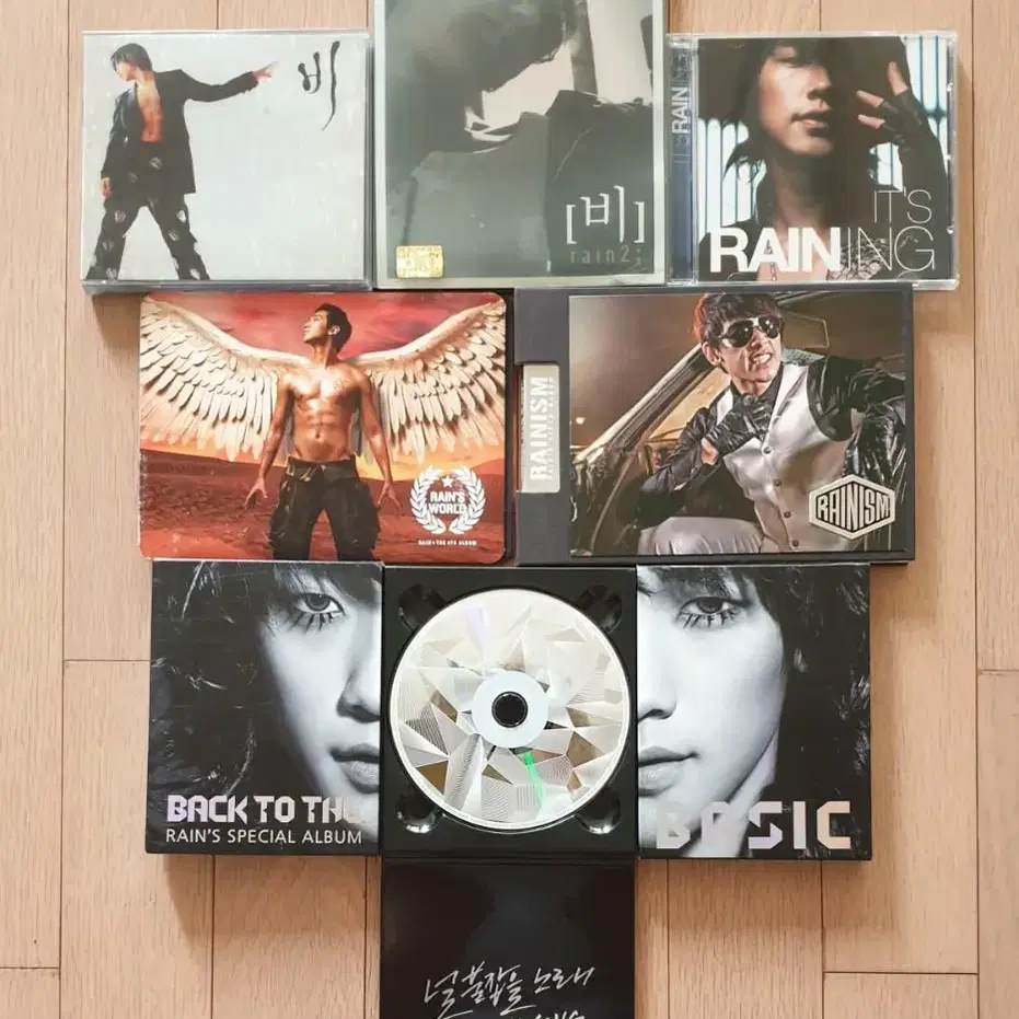 비(Rain) 2~5집 cd모음