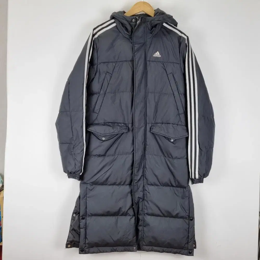 Z4134 아디다스 롱패딩점퍼 3스트라이프 90호 ADIDAS