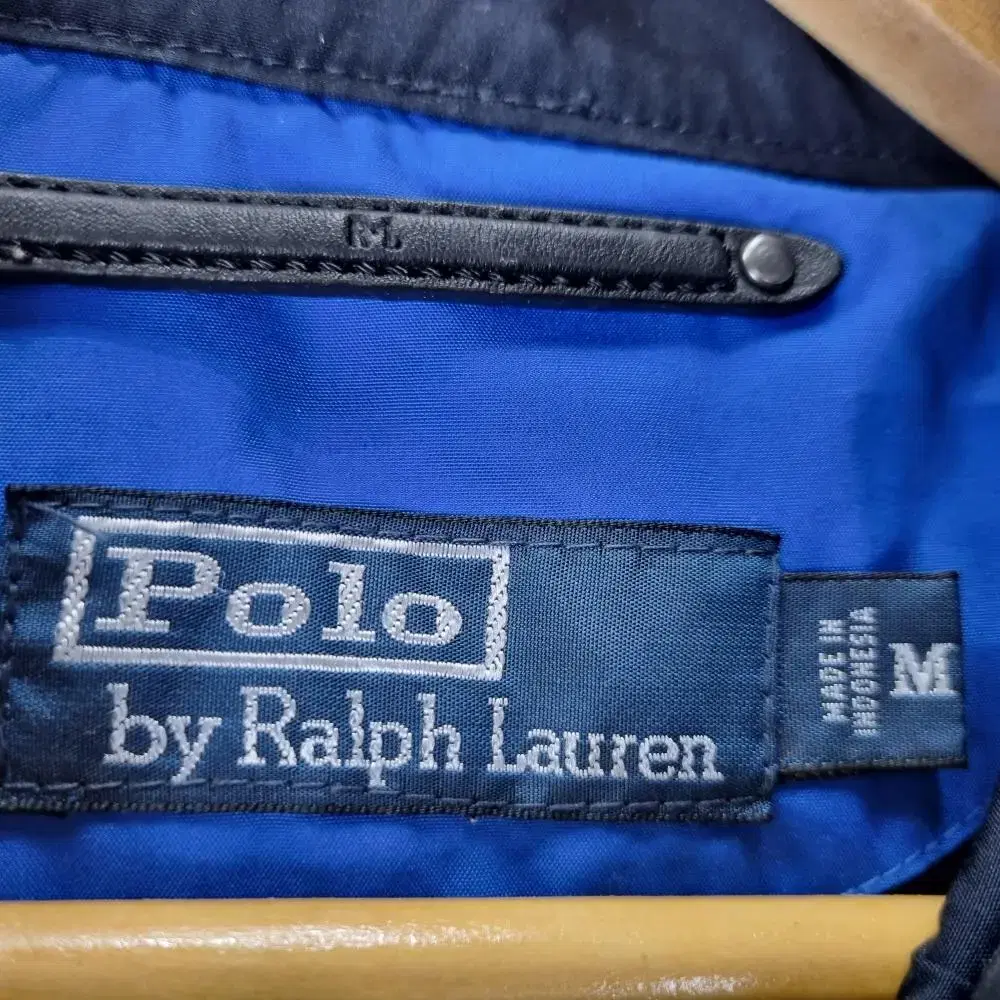 Z4137 폴로랄프로렌 381 자수 블루 집업자켓 M POLO