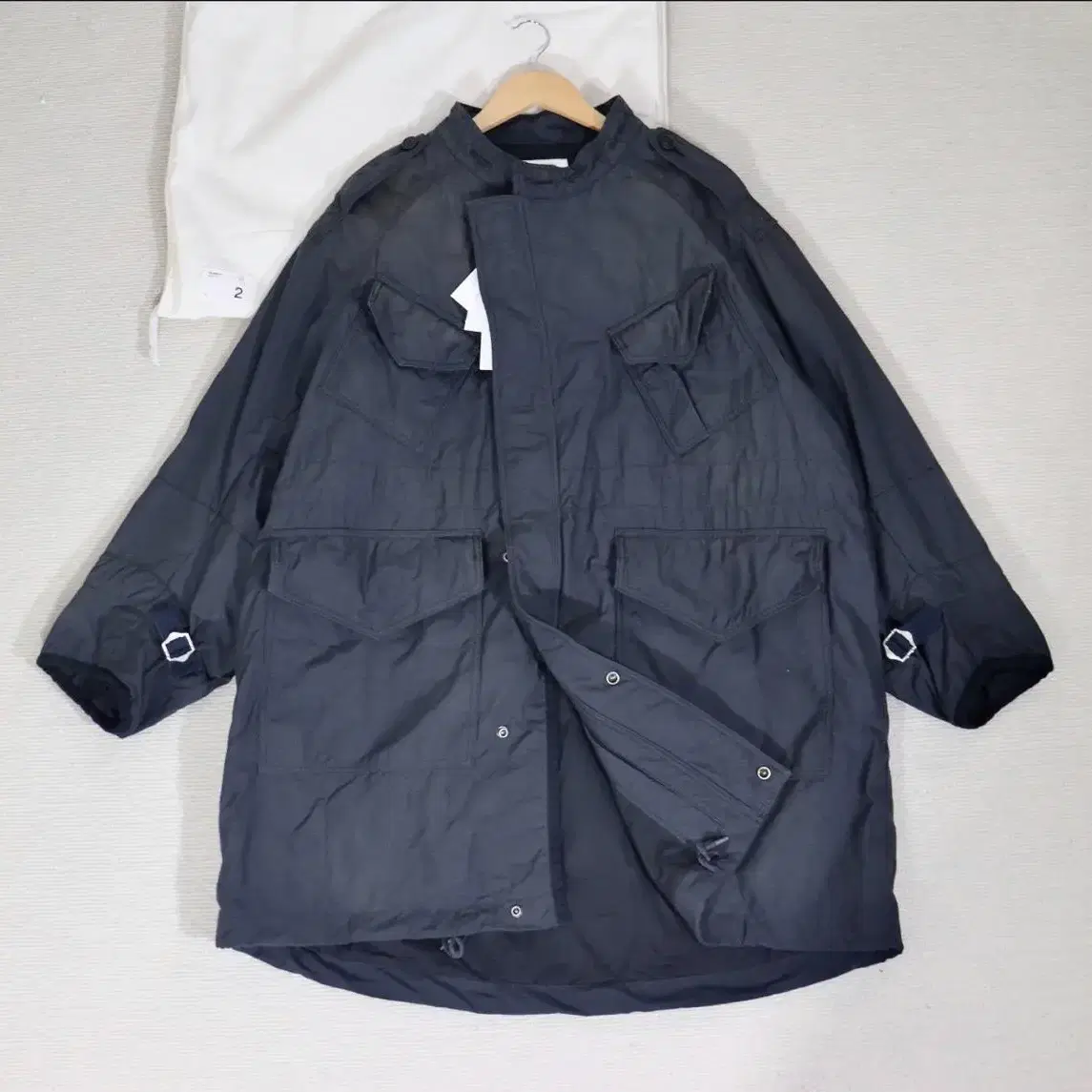 [2]비즈빔 23ss Bega Combat Coat 베가 Navy