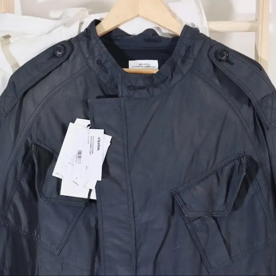 [2]비즈빔 23ss Bega Combat Coat 베가 Navy