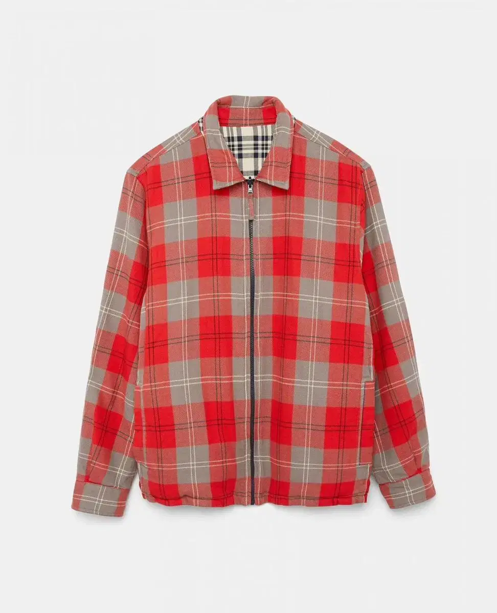 [Unused New L/100-105] ASPESI Aspesi Reversible Red Check