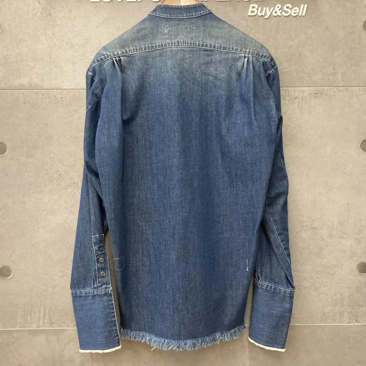 그렉로렌 greg lauren 웨스턴 빈티지 데님셔츠-G030921