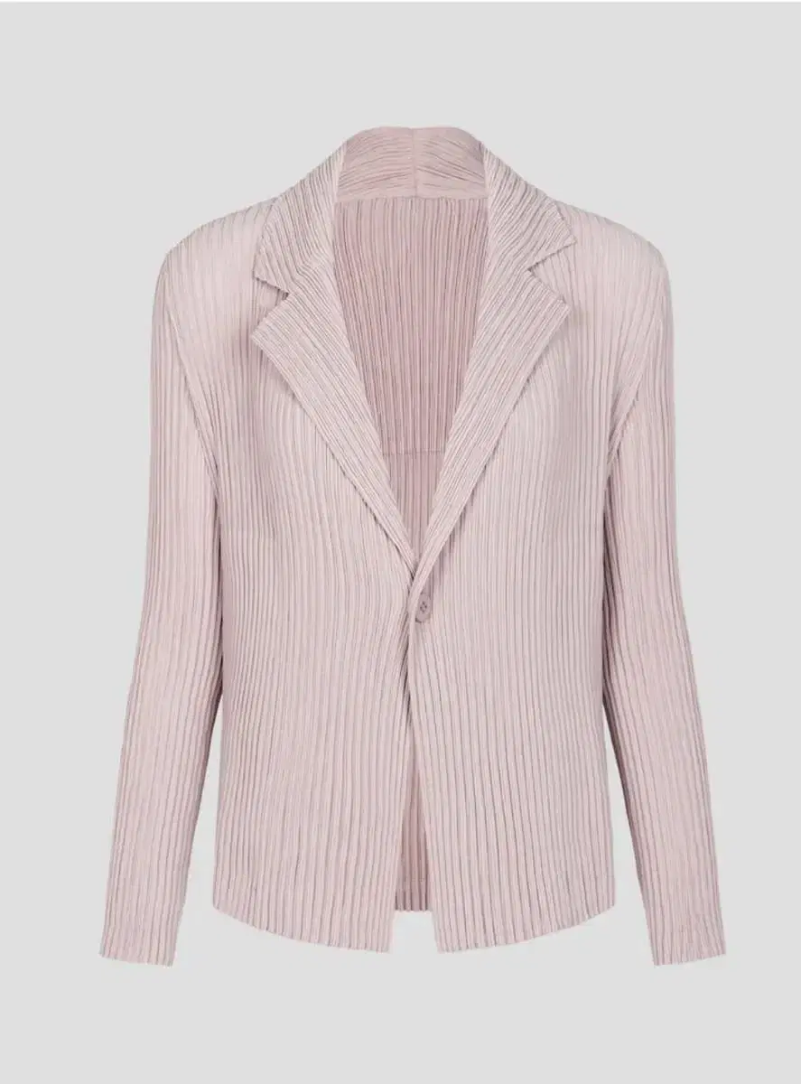 Issey Miyake Jacket Hatching pleated jacket light pink 2 sizes