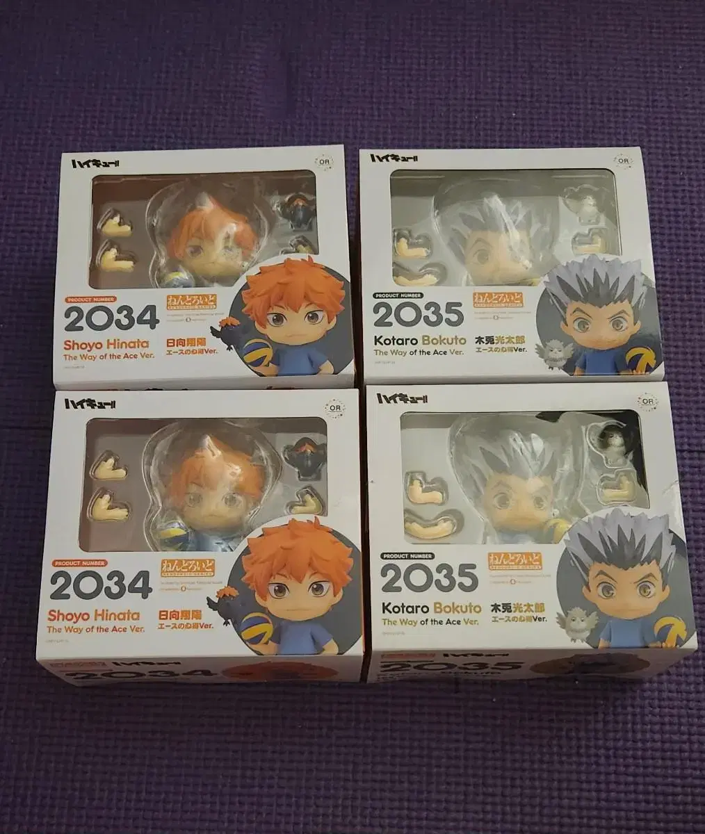 Pending sale) haikyuu Ace's Mindset Nendo hinata Bokuto