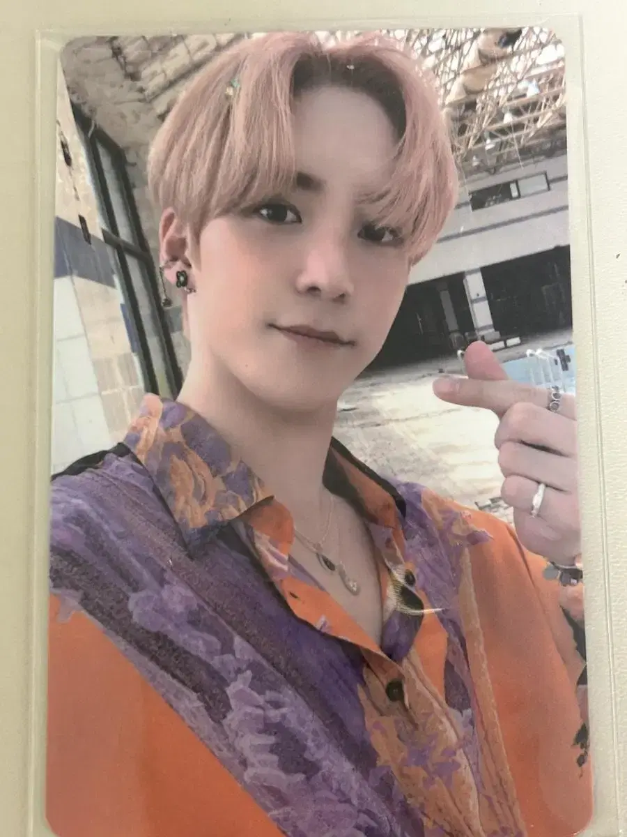 ateez yunho ZERO : FEVER part 1 hottracks photocard WTS