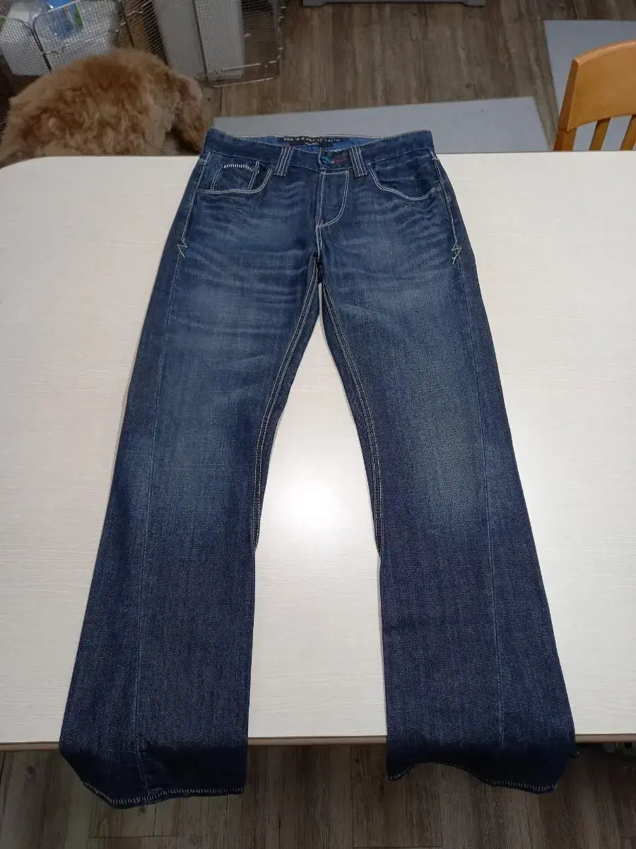 30 Levi's China washed straight jin 30-815