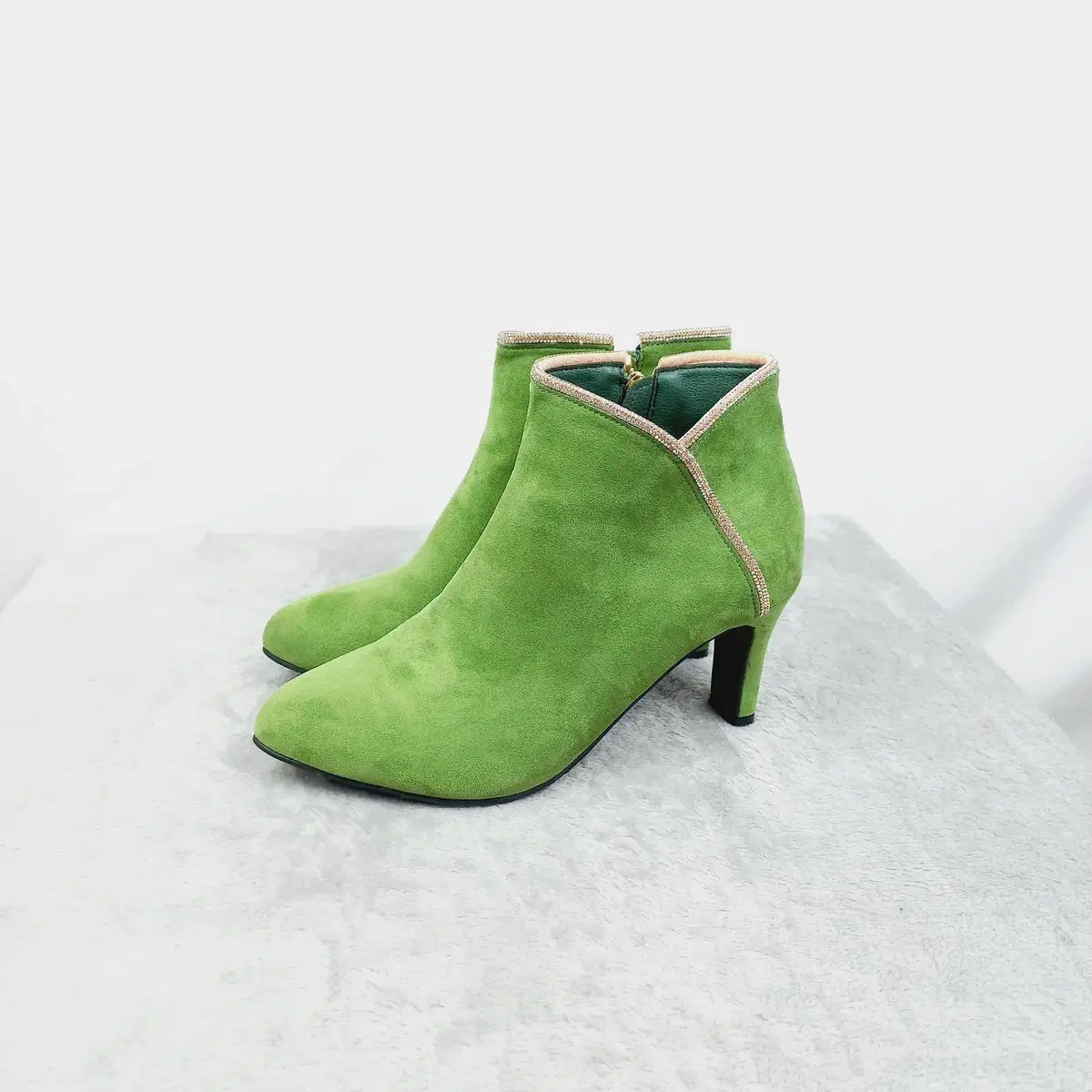 BILLI Green Ankle Boots Swade 구두(230)