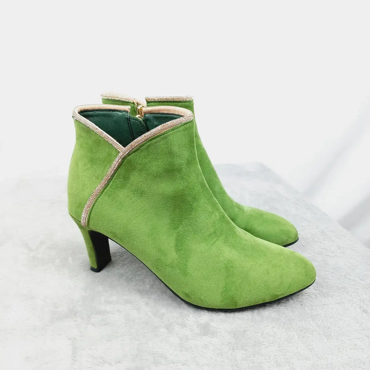 BILLI Green Ankle Boots Swade 구두(230)