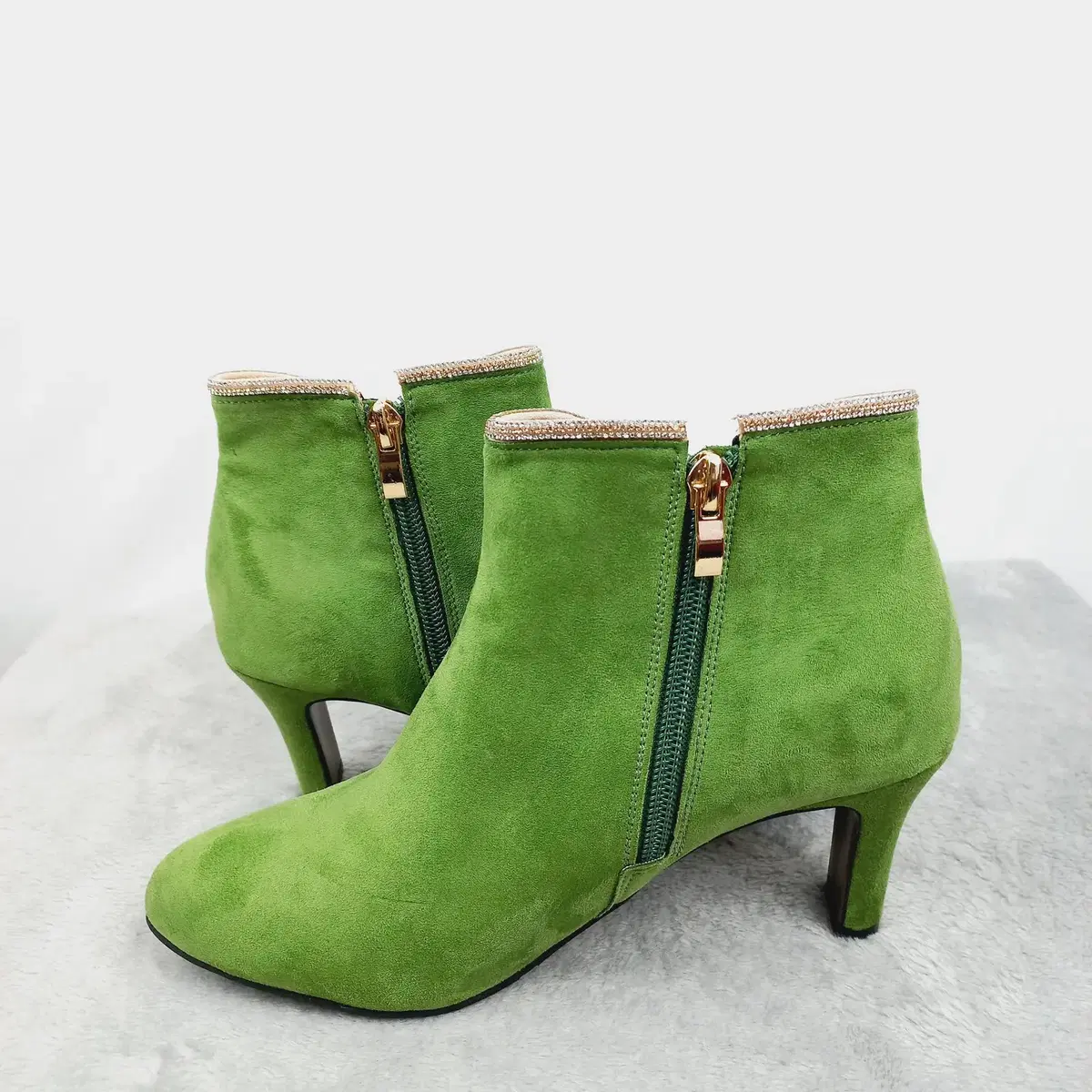 BILLI Green Ankle Boots Swade 구두(230)