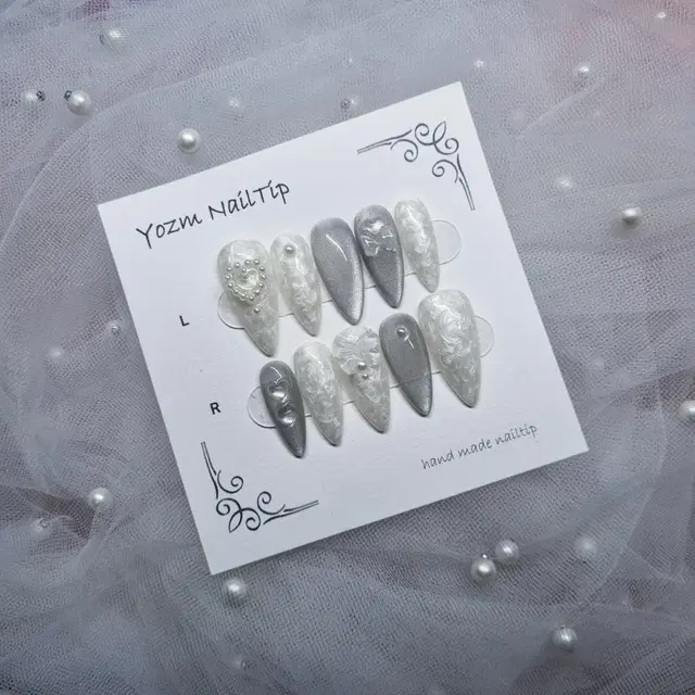 Yozm NailTip 화이트인어마그넷