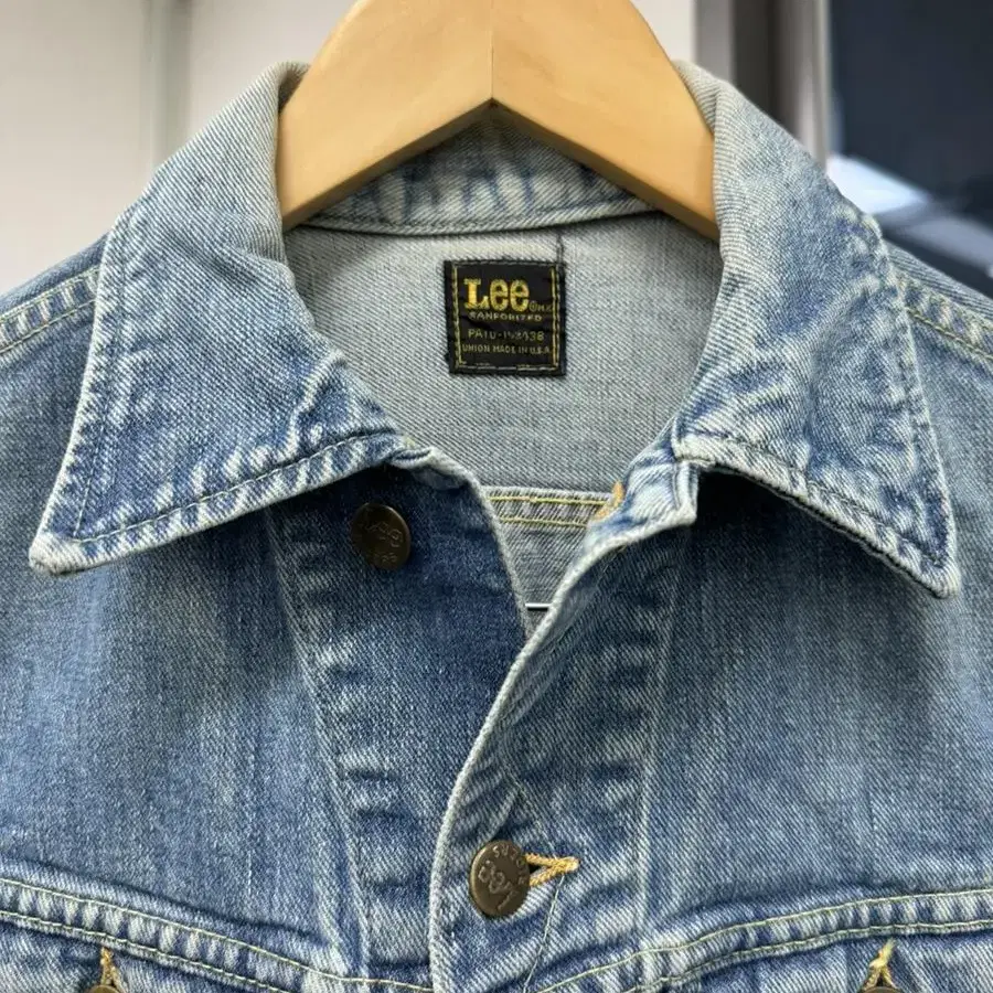 70s "MADE IN USA" Lee 101 데님 자켓