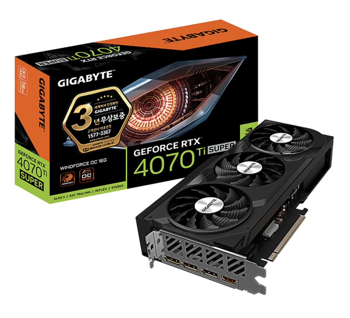 GIGABYTE 지포스 RTX 4070Ti[그래픽카드]직거래만 새상품